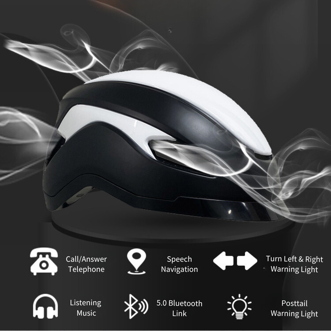 Smart Bluetooth Bicycle Riding Helmet for Enhanced Safety and Connectivity